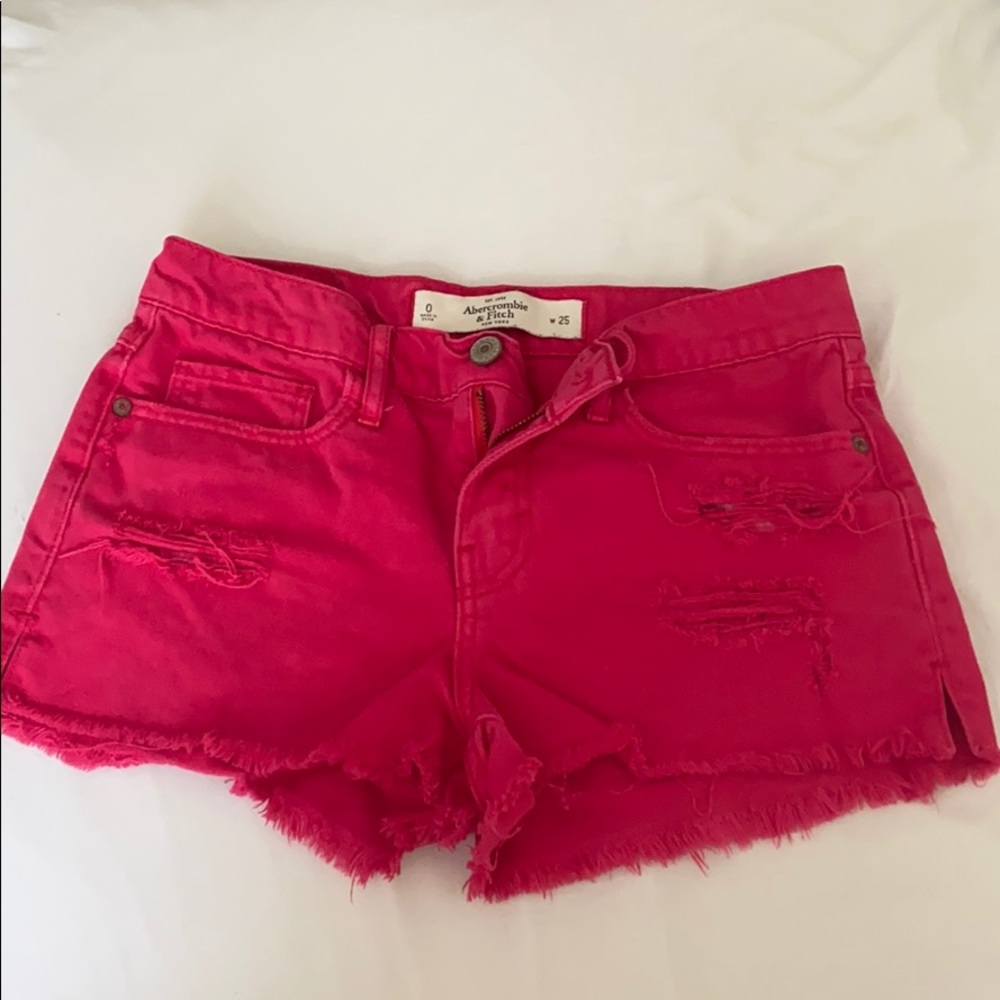 Abercrombie & Fitch High Waisted Shorts